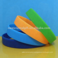 Mix solid colors wristbands , custom colors blank bracelet